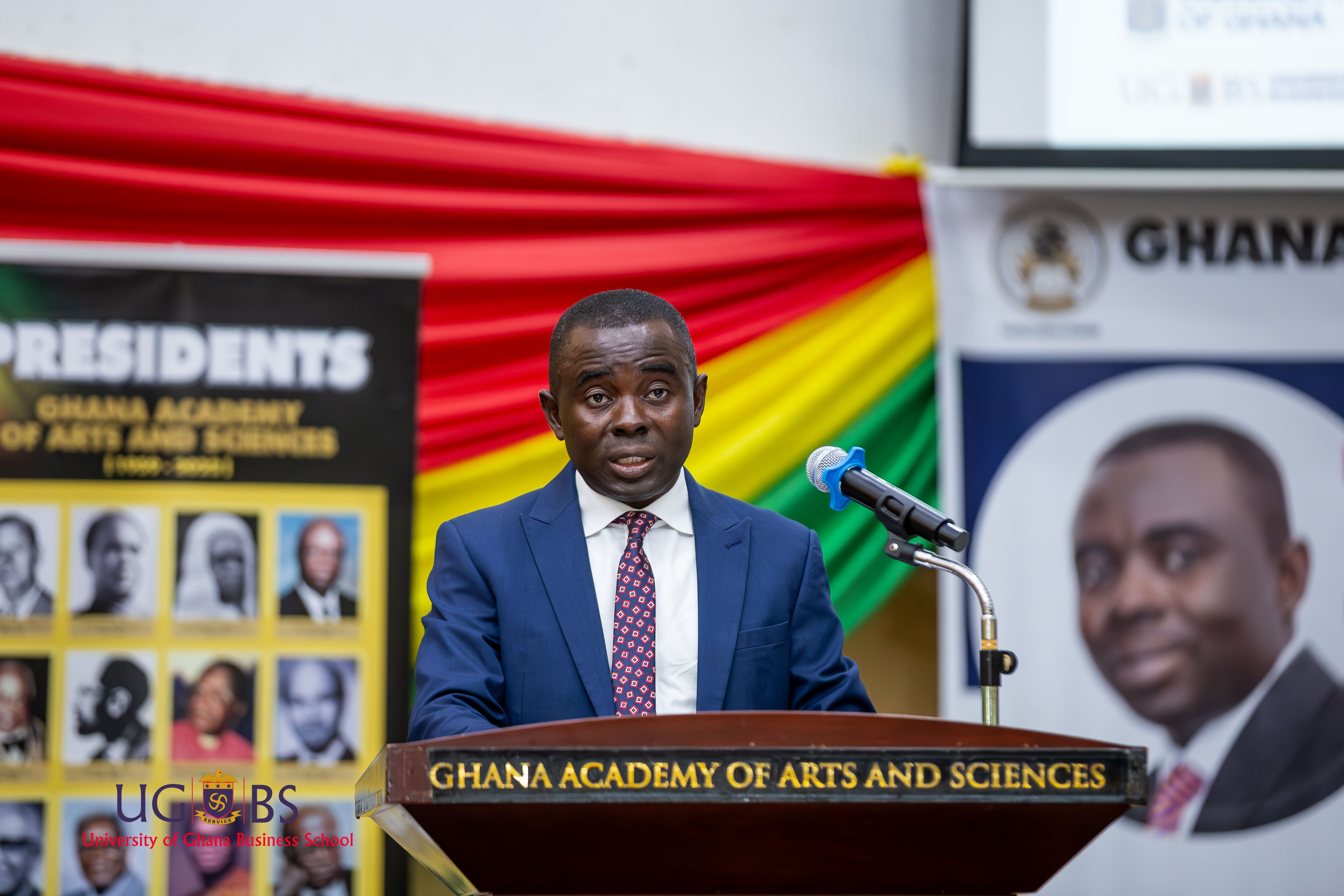 UGBS Professor of Finance Delivers Inaugural Lecture on Rethinking Development Finance for Climate Action 