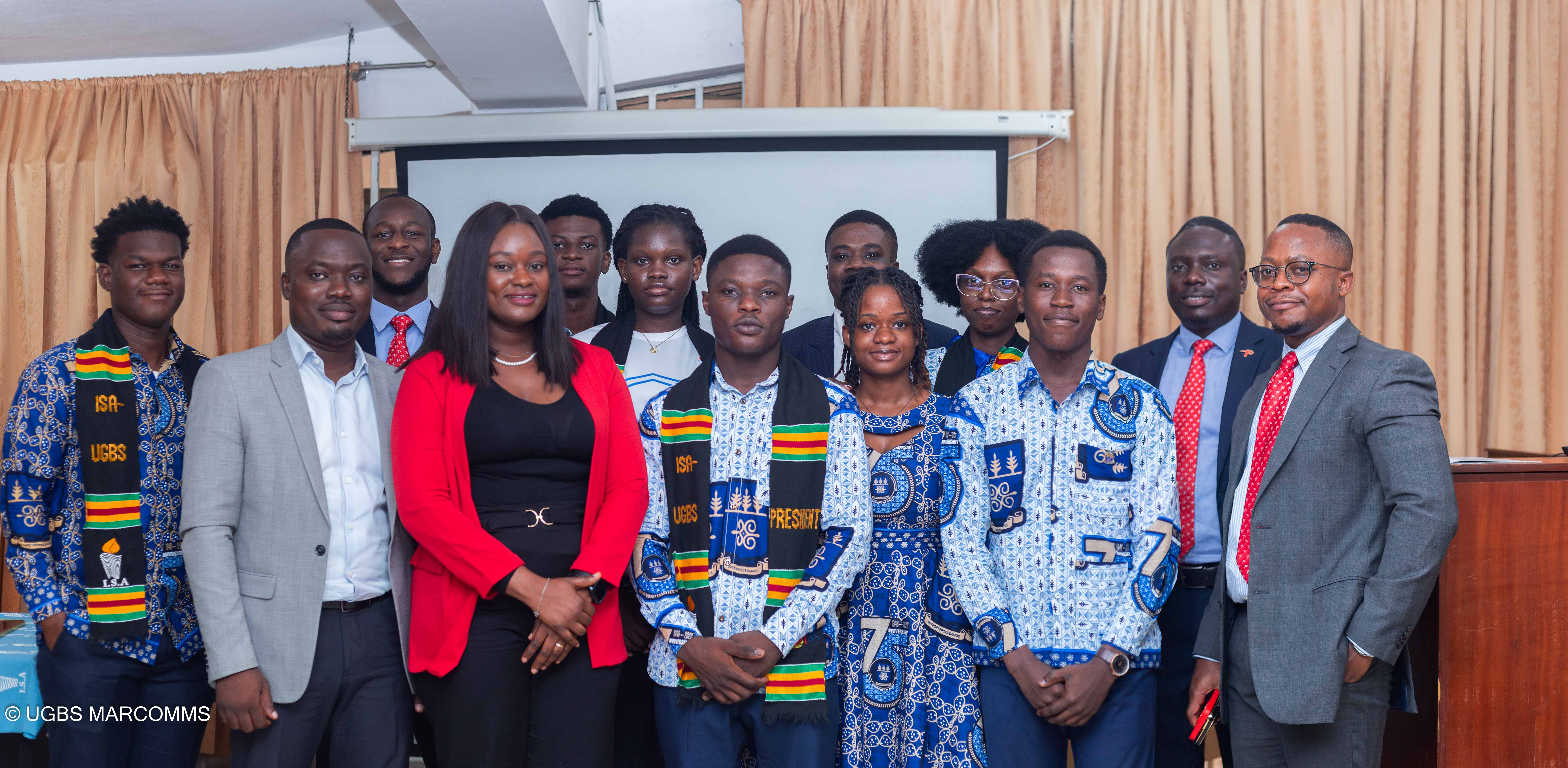 UGBS Insurance Students Hold Brunch Meeting with 2024 Alumni Group 