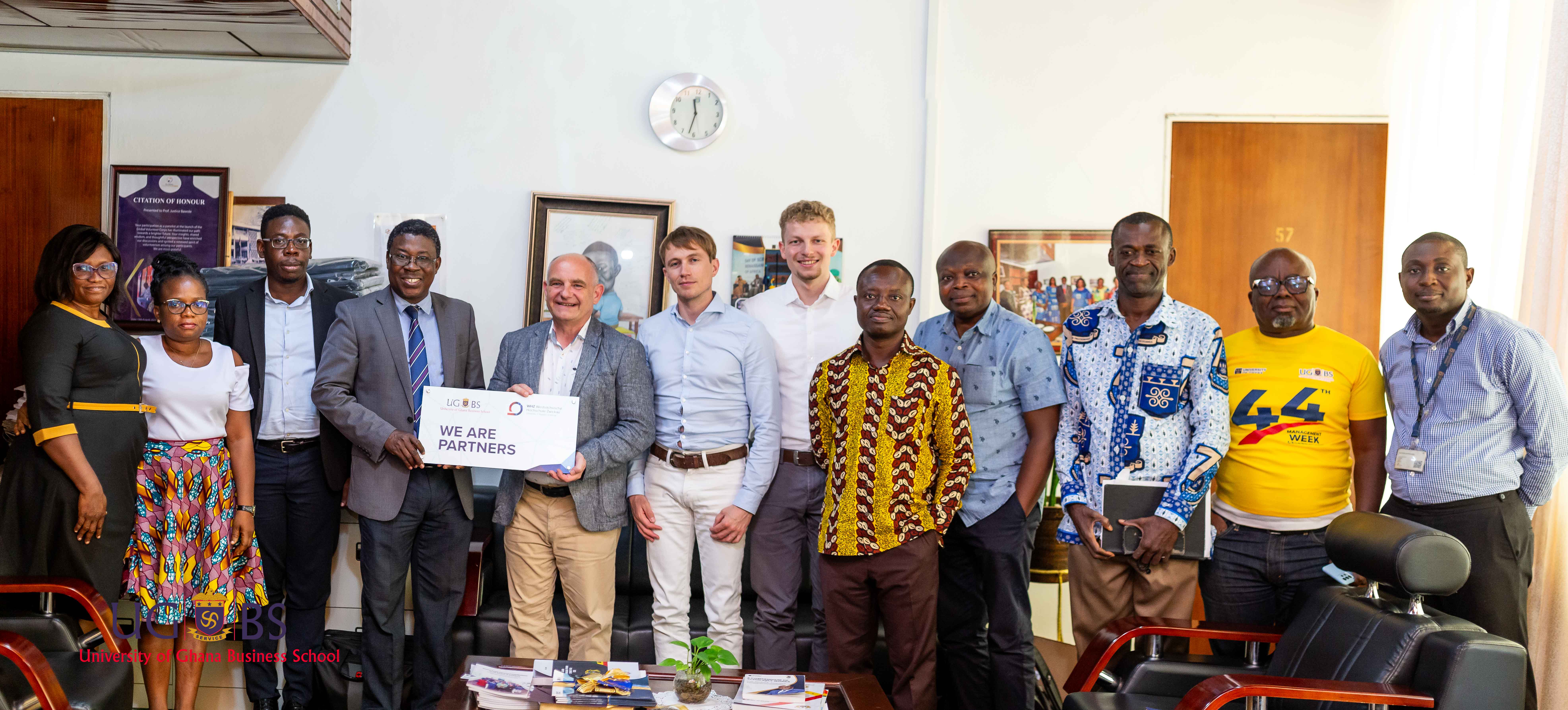 University of Ghana Business School (UGBS) and Westsächsische Hochschule Zwickau  (WHZ), University of Applied Sciences Strengthen Partnership 