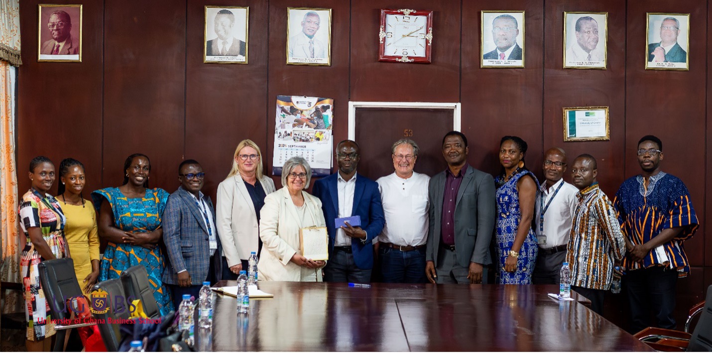 University of Ghana Business School (UGBS) Hosts a Delegation from the University of Duisburg- Essen to Discuss Opportunities for Partnership 