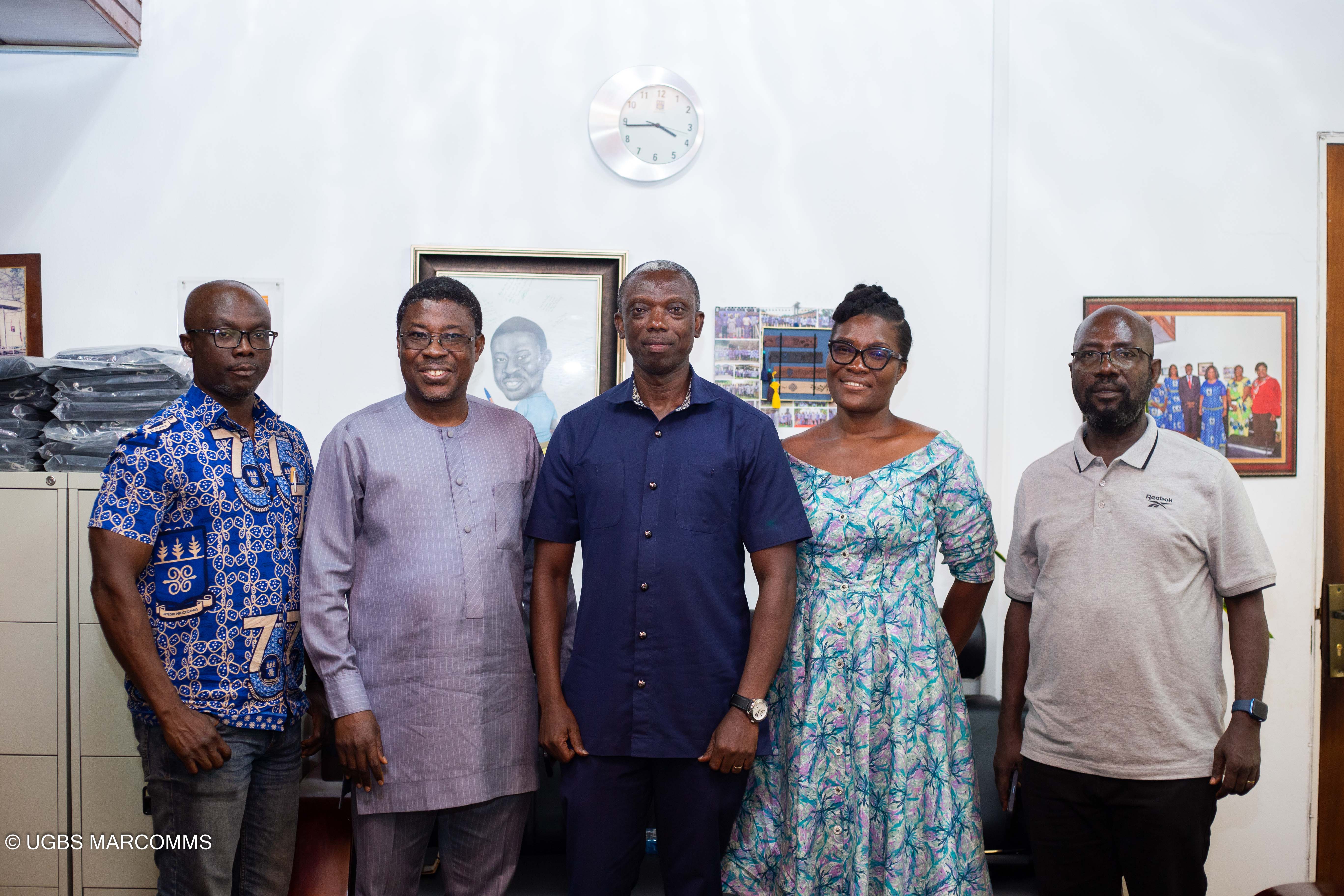 Accra Technical University Explores Collaborative Opportunities with  University of Ghana Business School 